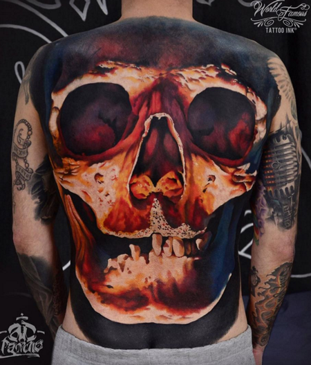 tattoos/ - Skull Backpiece - 112304